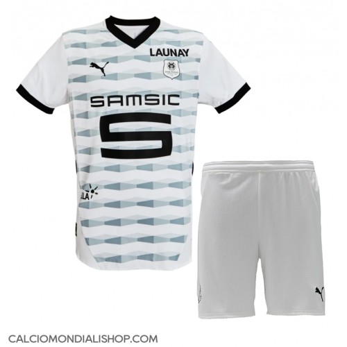 Maglie da calcio Stade Rennais Seconda Maglia Bambino 2024-25 Manica Corta (+ Pantaloni corti)